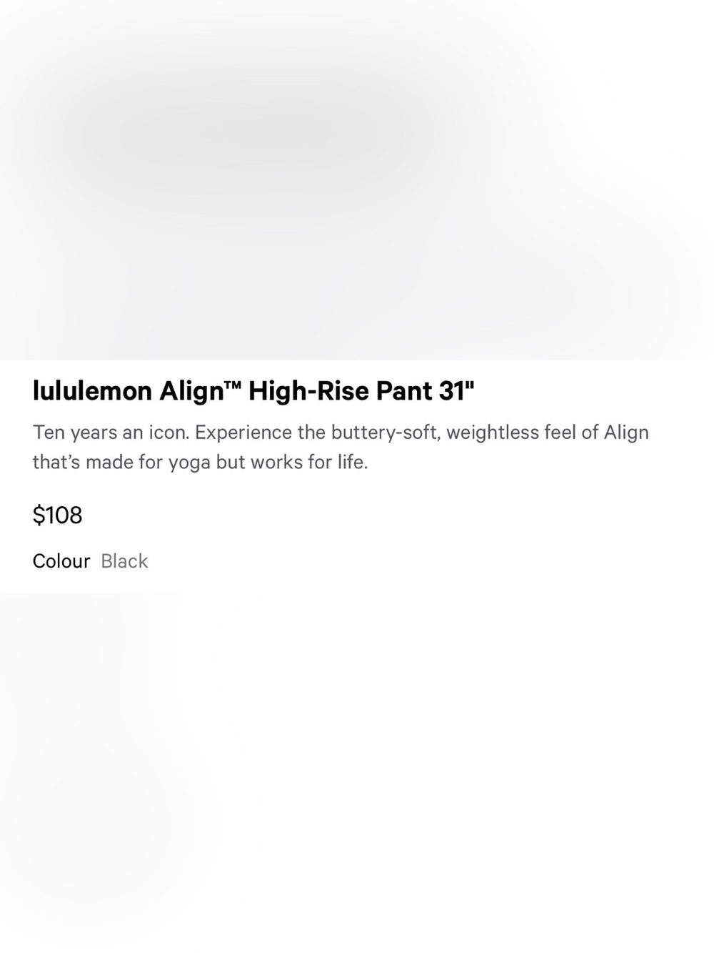 lululemon athletica Align high rise legging - Picture 5 of 5